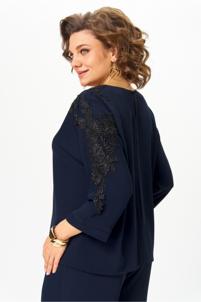 Блуза, брюки Rumoda 2278_дл_синий - фото 13