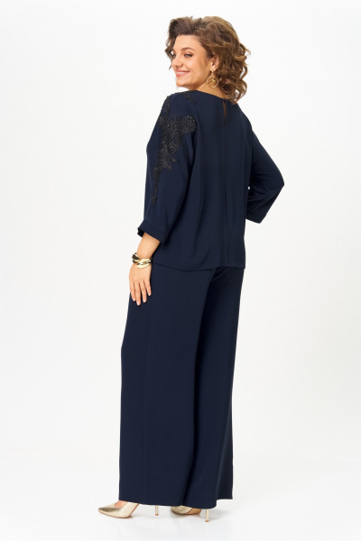 Блуза, брюки Rumoda 2278_дл_синий - фото 11