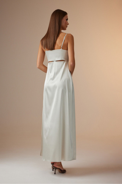 Платье N.O.W. 1632 жемчужный - фото 7