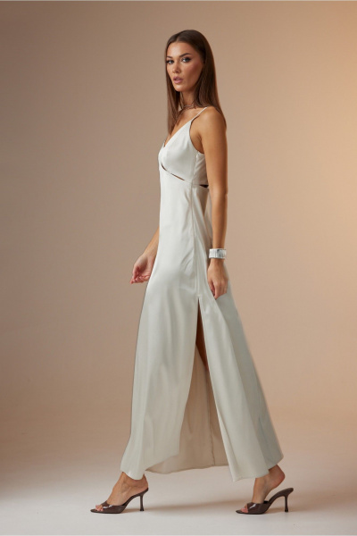 Платье N.O.W. 1632 жемчужный - фото 6