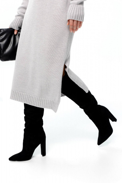 Платье Romgil РВ0134-ШЕ5 светло-серый - фото 5