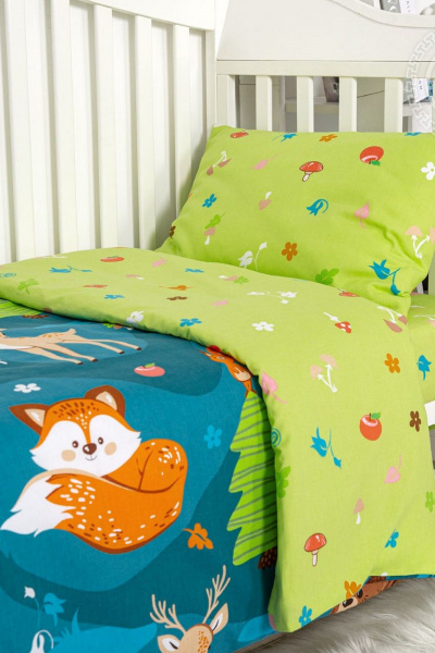 Наволочка, пододеяльник, простыня АРТПОСТЕЛЬ 130 на_опушке - фото 4