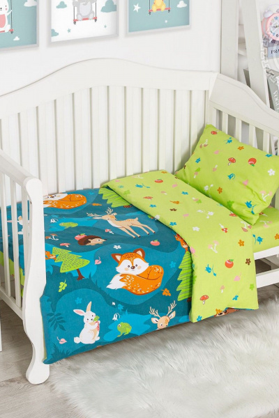 Наволочка, пододеяльник, простыня АРТПОСТЕЛЬ 130 на_опушке - фото 1