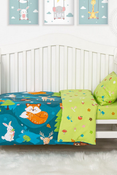 Наволочка, пододеяльник, простыня АРТПОСТЕЛЬ 130 на_опушке - фото 2