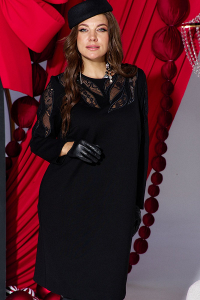 Платье Vittoria Queen 26863 черный - фото 1