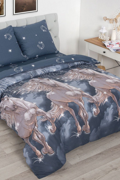 Наволочка, пододеяльник, простыня АРТПОСТЕЛЬ 509 пегас - фото 1