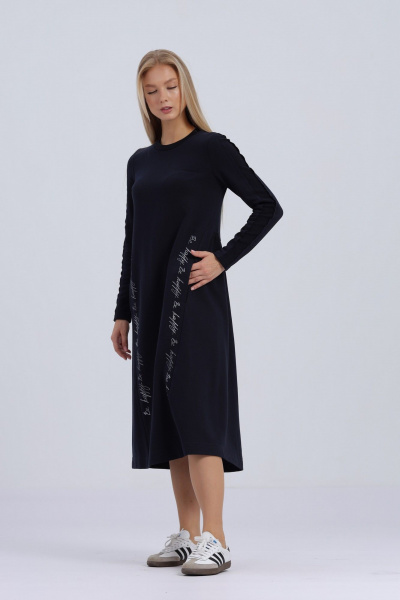 Платье Полинушка 645/2 синий - фото 2