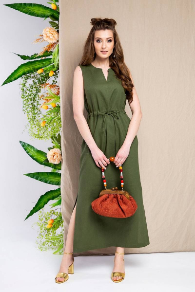 Платье Daloria 1650 зеленый - фото 1