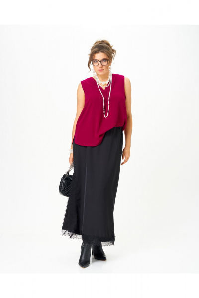 Юбка GRATTO 6208 черный - фото 8