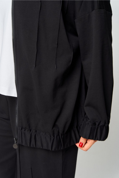 Худи GRATTO 4247 черный - фото 7