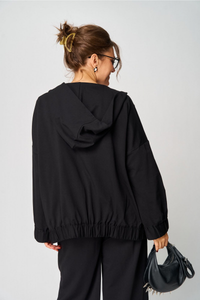 Худи GRATTO 4247 черный - фото 6