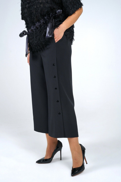 Блуза, брюки Alani Collection 2464 черный - фото 9