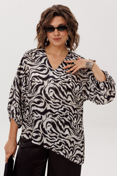 Блуза Anelli 1665 загадка_линий - фото 6