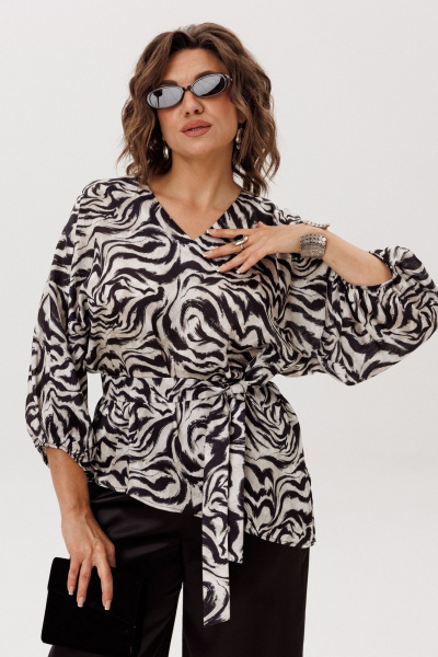 Блуза Anelli 1665 загадка_линий - фото 2