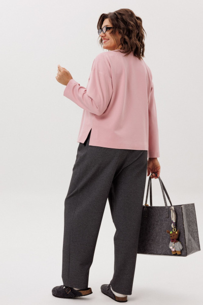 Жакет Anelli 1661.1 розовы_закат - фото 5