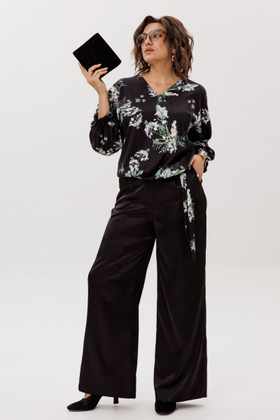 Блуза Anelli 1662 цветы_ночного_сада - фото 10