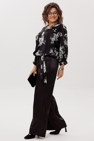 Блуза Anelli 1662 цветы_ночного_сада - фото 8