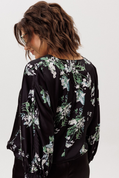 Блуза Anelli 1662 цветы_ночного_сада - фото 6