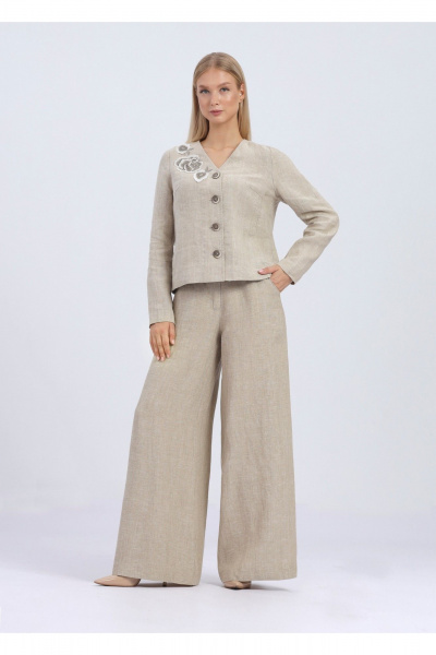 Жакет Полинушка 729 натуральный - фото 1