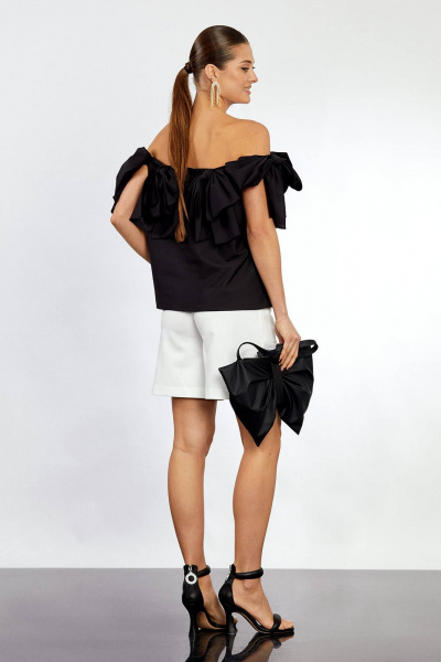 Топ Rivoli 2467 черный - фото 5