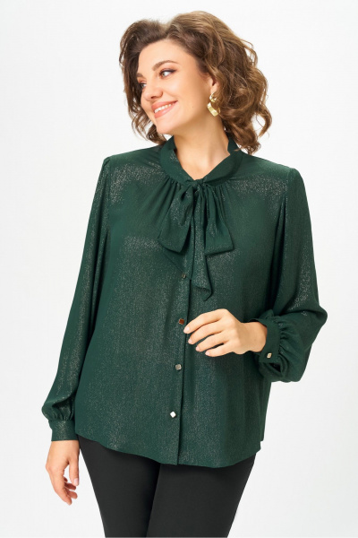 Блуза DaLi 7050 зелень - фото 2