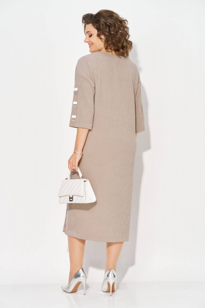 Платье Liliana 1485 капучино - фото 2
