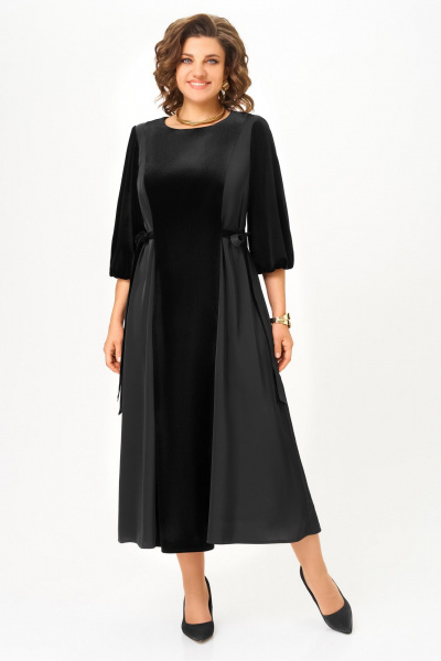 Платье DaLi 5800 чёрное - фото 1