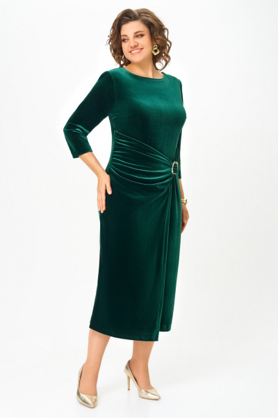 Платье DaLi 7062 зелень - фото 2