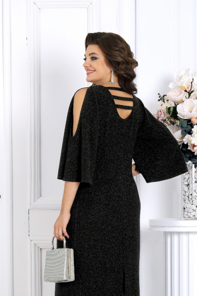 Платье Ninele 6083 черный - фото 5