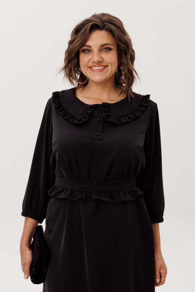 Платье Anelli 1773 полуночный_цветок - фото 4