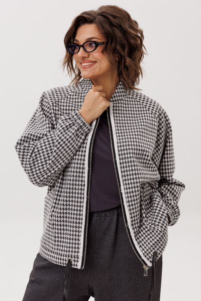 Рубашка Anelli 1778 графический_контраст - фото 1