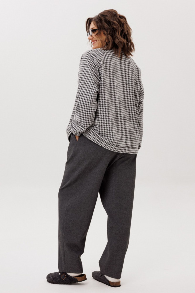 Рубашка Anelli 1778 графический_контраст - фото 6