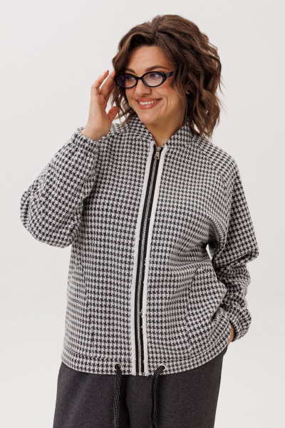 Рубашка Anelli 1778 графический_контраст - фото 5