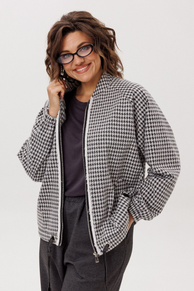 Рубашка Anelli 1778 графический_контраст - фото 2