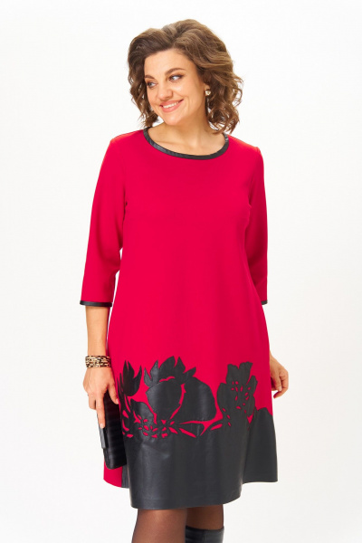 Платье Michel chic 2140/1 красный - фото 6