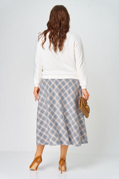 Джемпер, юбка Danaida 2188 клетка - фото 9