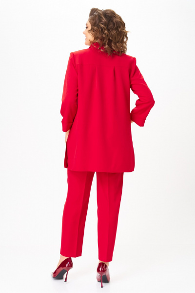 Брюки, туника Vilena 1110 красный - фото 16