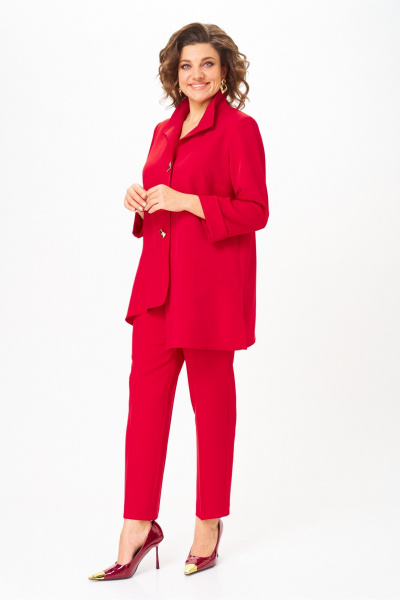 Брюки, туника Vilena 1110 красный - фото 14