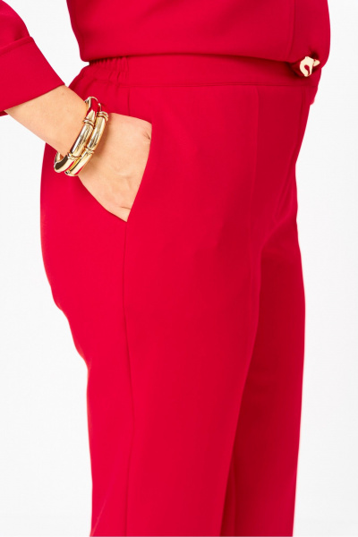 Брюки, туника Vilena 1110 красный - фото 8