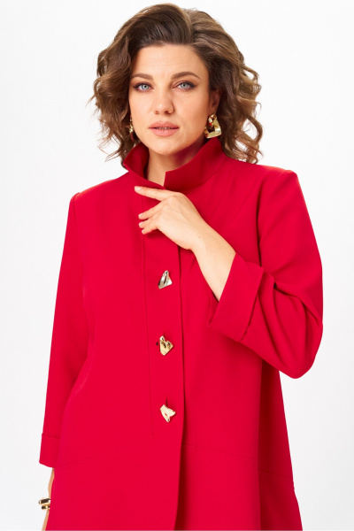 Брюки, туника Vilena 1110 красный - фото 6