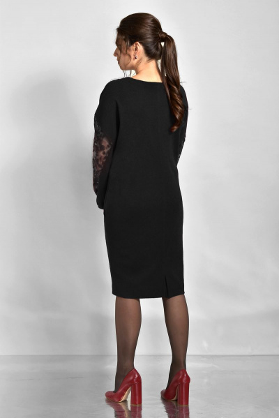 Платье Faufilure outlet С811 черный - фото 2