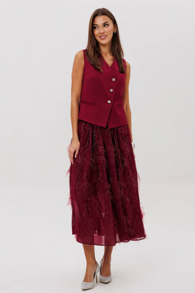 Жилет, юбка Fantazia Mod 5336 - фото 6