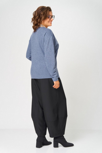 Джемпер Bliss 4234 стальной_синий - фото 3