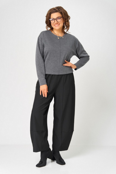 Джемпер Bliss 4234 серый - фото 6