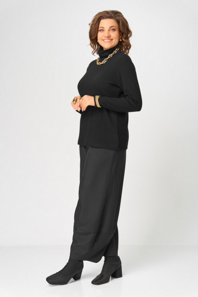 Джемпер Bliss 08043 черный - фото 4