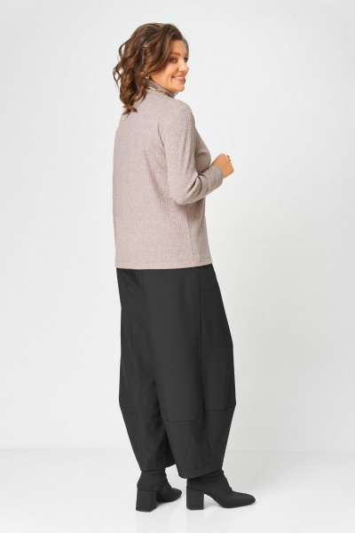 Джемпер Bliss 08043 кофейный - фото 6