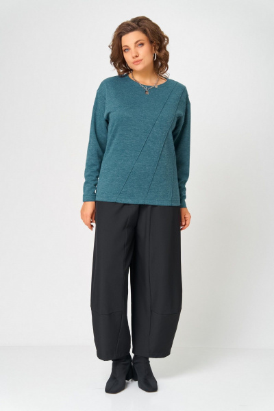 Джемпер Bliss 4235 изумрудный - фото 5