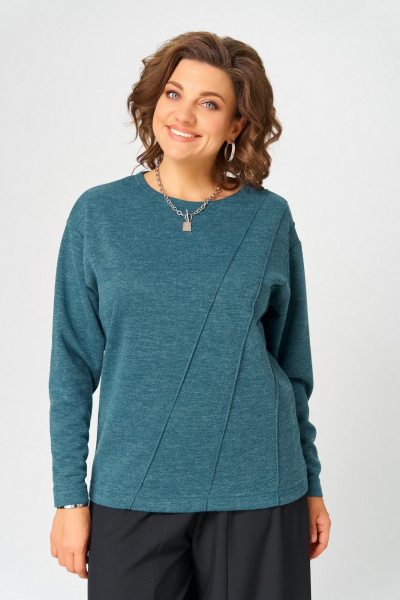 Джемпер Bliss 4235 изумрудный - фото 1