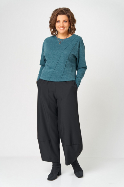 Джемпер Bliss 4235 изумрудный - фото 2