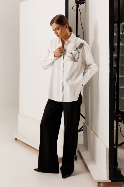 Блуза KOKOdea 20002 молочный - фото 7